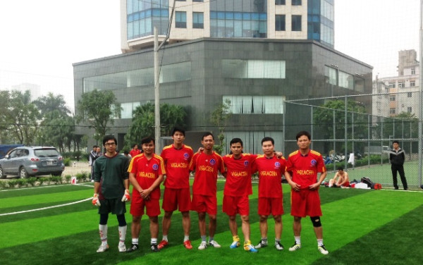 Giao lưu bóng đá khai trương Tổ hợp thể thao Thăng Long Number one – Viglacera